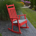 A&L Furniture Rocking Chair Bright Red