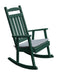 A&L Furniture Rocking Chair Turf Green