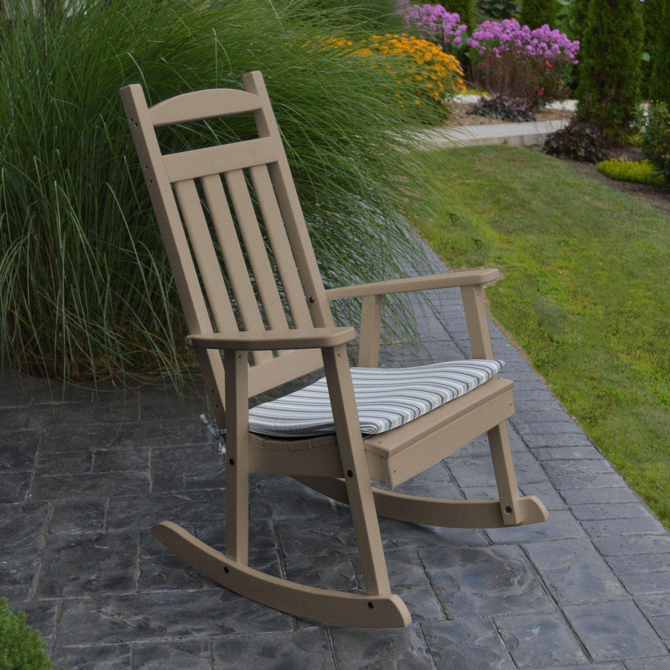 A&L Furniture Rocking Chair Wheahterwood