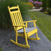 A&L Furniture Rocking Chair Yellow