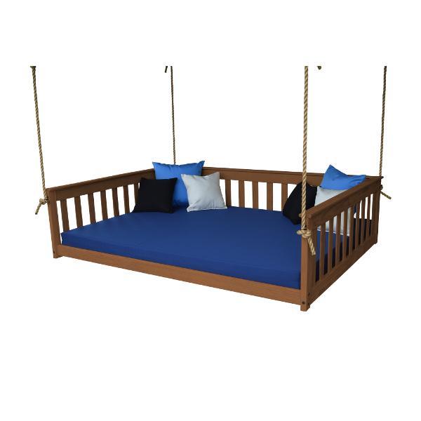 A&L Furniture VersaLoft Mission Hanging Daybed with Rope