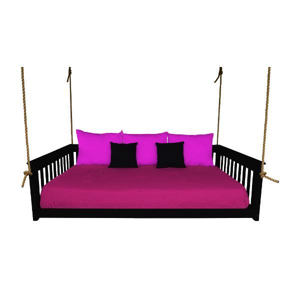 A&L Furniture VersaLoft Mission Hanging Daybed with Rope