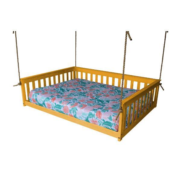 A&L Furniture VersaLoft Mission Hanging Daybed with Rope