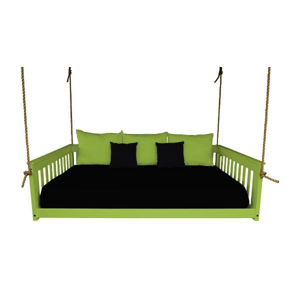 A&L Furniture VersaLoft Mission Hanging Daybed with Rope