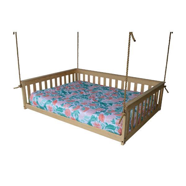 A&L Furniture VersaLoft Mission Hanging Daybed with Rope