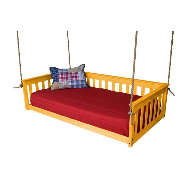 A&L Furniture VersaLoft Mission Hanging Daybed with Rope