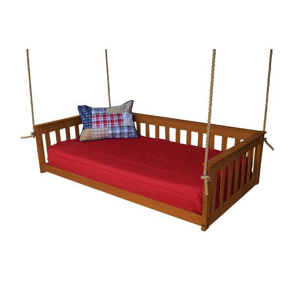 A&L Furniture VersaLoft Mission Hanging Daybed with Rope