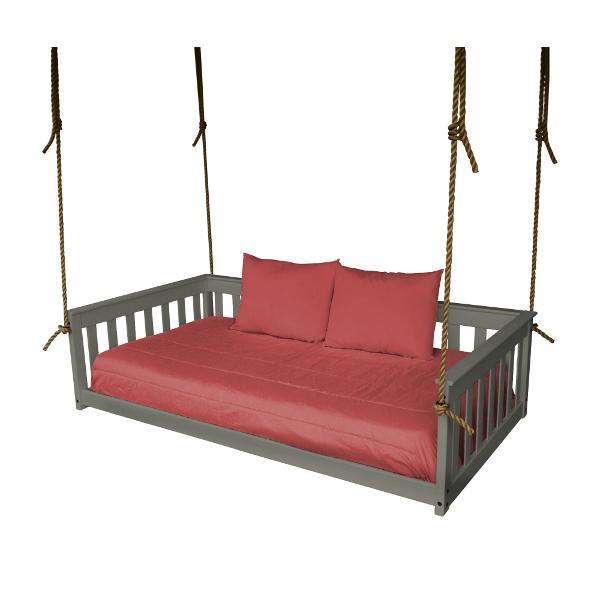 A&L Furniture VersaLoft Mission Hanging Daybed with Rope