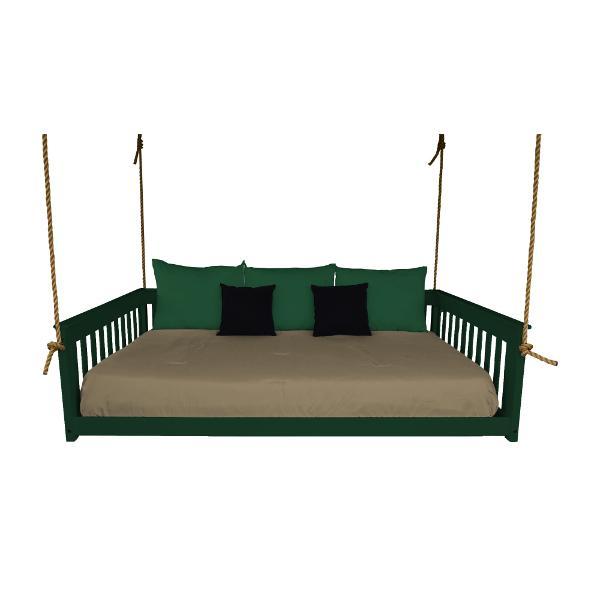 A&L Furniture VersaLoft Mission Hanging Daybed with Rope