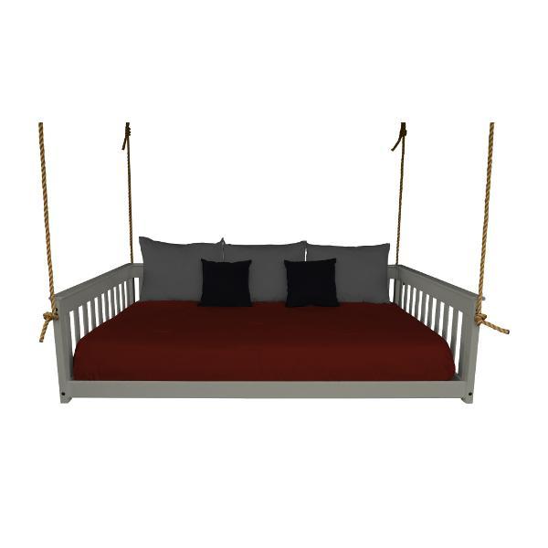 A&L Furniture VersaLoft Mission Hanging Daybed with Rope