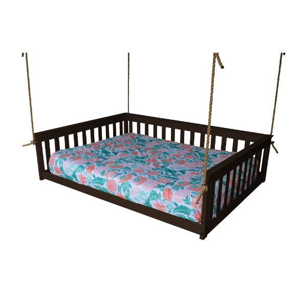 A&L Furniture VersaLoft Mission Hanging Daybed with Rope