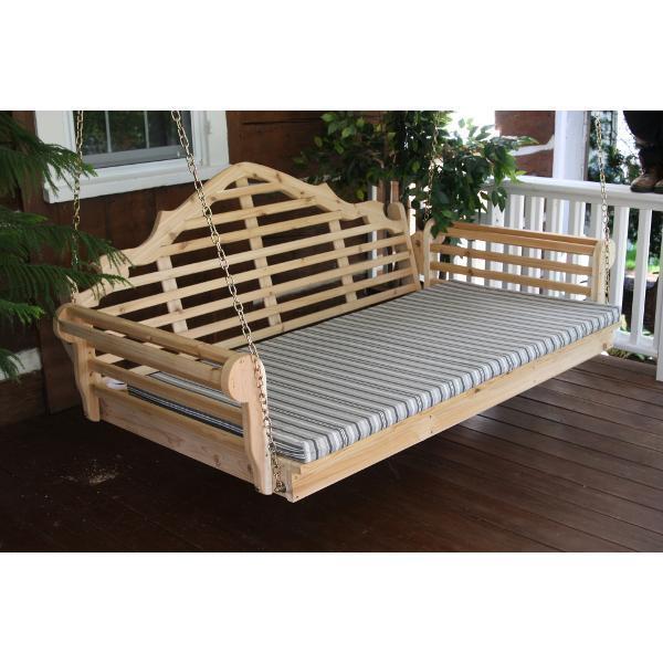 A&L Furniture Marlboro Red Cedar Swing Bed