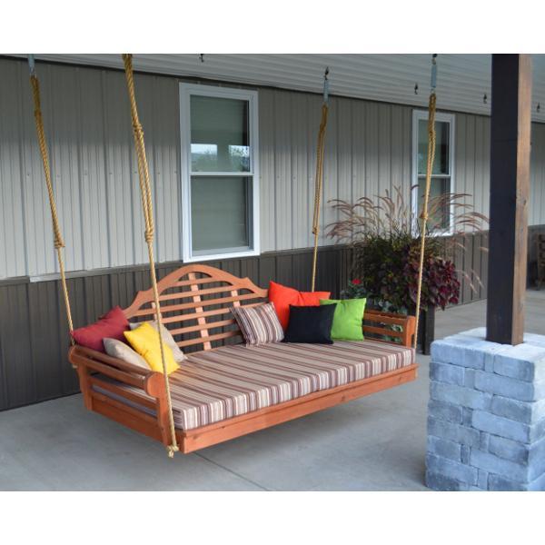 A&L Furniture Marlboro Red Cedar Swing Bed