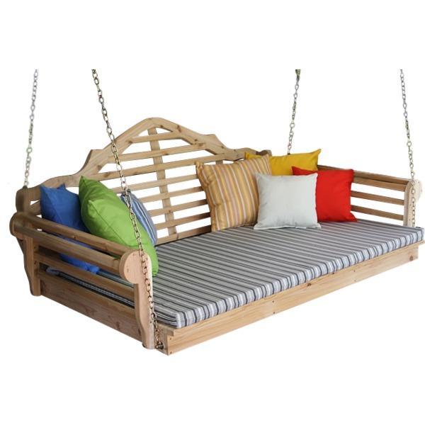 A&L Furniture Marlboro Red Cedar Swing Bed