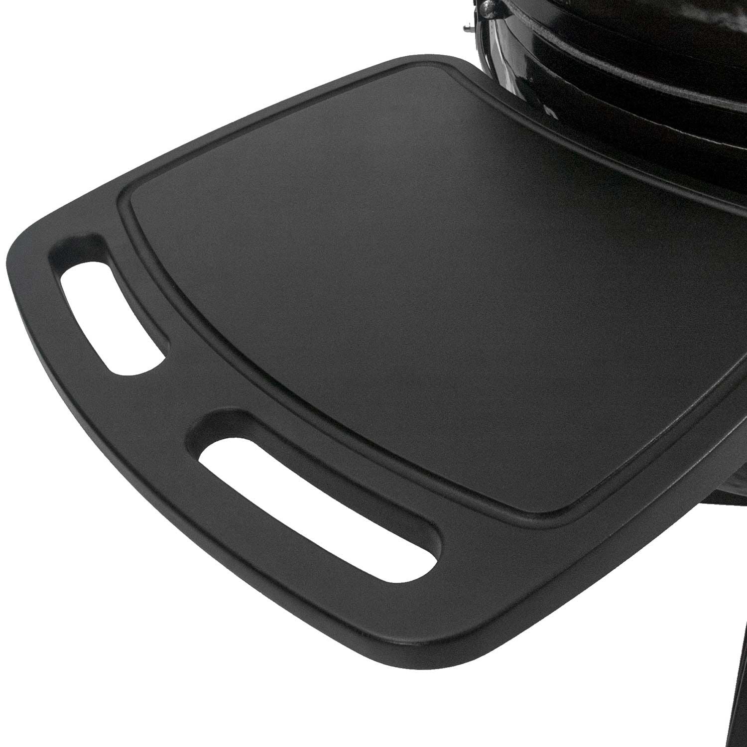 Primo Oval X-Large 400 Ceramic Kamado Grill with Cradle & Side Shelves