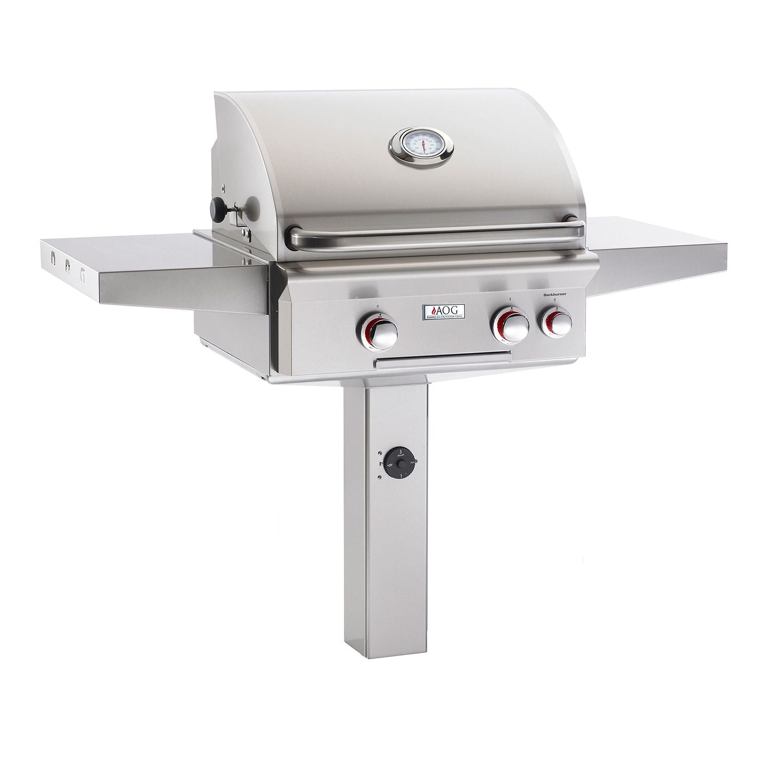 American Outdoor Grill 24-Inch Gas Grill on Post