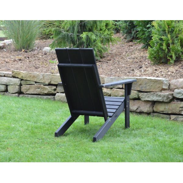 A&L Furniture Western Red Cedar Modern Adirondack Chair