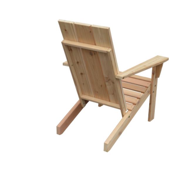 A&L Furniture Western Red Cedar Modern Adirondack Chair