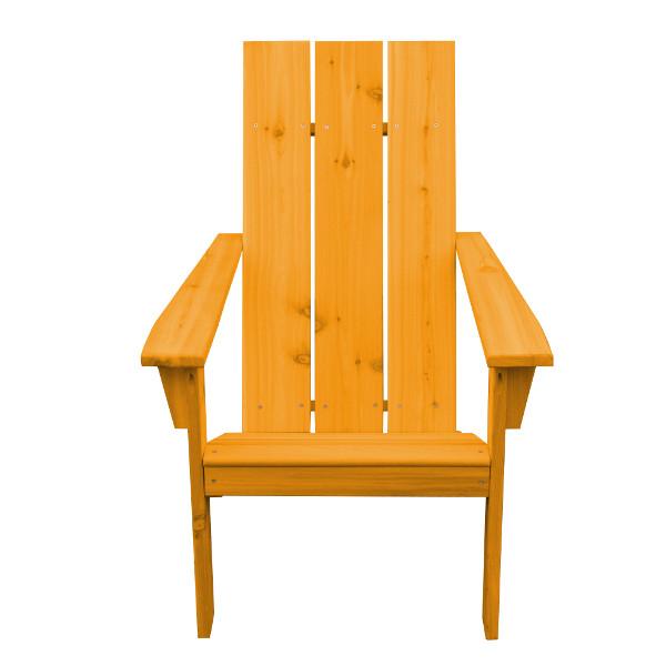 A&L Furniture Western Red Cedar Modern Adirondack Chair