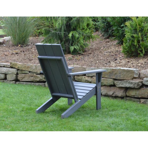 A&L Furniture Western Red Cedar Modern Adirondack Chair