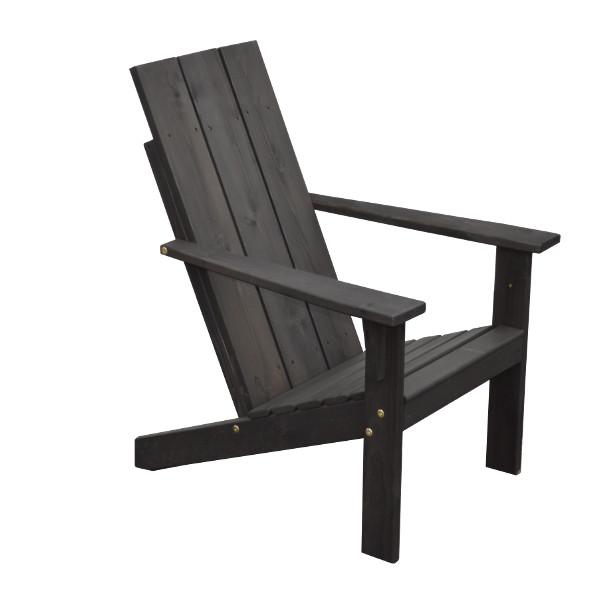 A&L Furniture Western Red Cedar Modern Adirondack Chair